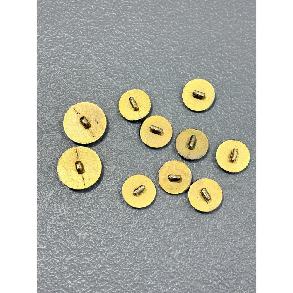 Vtg Polo University Club Ralph Lauren Blazer Buttons Gold Tone Crest 10pc preppy